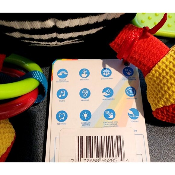 Dolce Puffin Plush Animal Activity Plush STEM Toy for Babies and Toddlers NEW - Picture 2 of 8